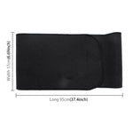 Protezione elastica sportiva per il supporto della vita termica, dimensioni: 17 x 95 cm, Waist Support  Size: 17 x 95cm(Black), Waist Support  Size: 17 x 95cm(Blue)
