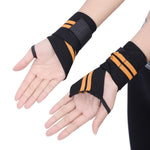 2 fasce elastiche per sport, badminton, sollevamento pesi, fasce di potenza, dimensioni: 43 x 8 cm, consegna colore casuale, Elastic Band