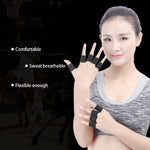 10 protezioni di supporto per dita sportive in poliestere elastico, dimensioni: 3,5 x 3 cm (nero), Protect  Fingers