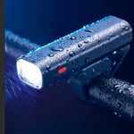 BG-1901 Attrezzatura da ciclismo multifunzione con altoparlante di ricarica USB per bicicletta, lampada anteriore, Mountain Bike Headlight