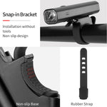 BG-1901 Attrezzatura da ciclismo multifunzione con altoparlante di ricarica USB per bicicletta, lampada anteriore, Mountain Bike Headlight