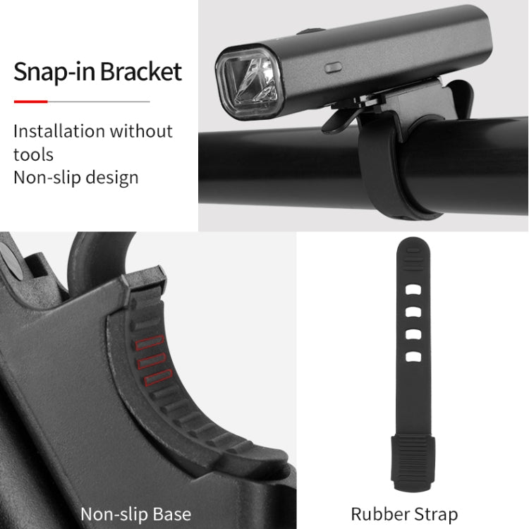 BG-1901 Attrezzatura da ciclismo multifunzione con altoparlante di ricarica USB per bicicletta, lampada anteriore, Mountain Bike Headlight