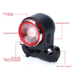 Antusi A8 Allarme antifurto wireless portatile ricaricabile con luce posteriore, A8