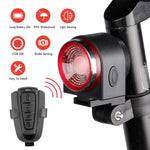Antusi A8 Allarme antifurto wireless portatile ricaricabile con luce posteriore, A8