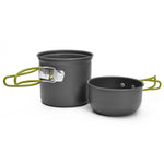 DS-101 Set da cucina portatile per campeggio all'aperto Combinazione di pentole per caldaia da picnic