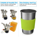 DS-101 Set da cucina portatile per campeggio all'aperto Combinazione di pentole per caldaia da picnic