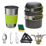 DS-101 Set da cucina portatile per campeggio all'aperto Combinazione di pentole per caldaia da picnic