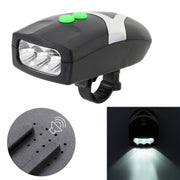 Corno per faro per mountain bike Torcia a LED Corno elettrico per bicicletta, con luce, Electric Horn with Light