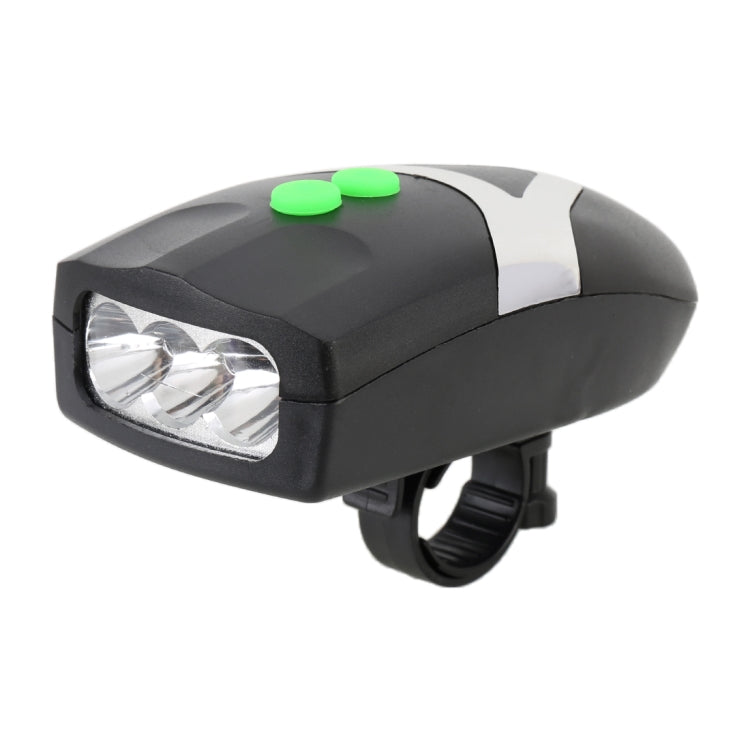 Corno per faro per mountain bike Torcia a LED Corno elettrico per bicicletta, con luce, Electric Horn with Light