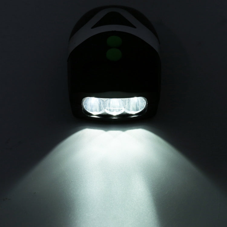 Corno per faro per mountain bike Torcia a LED Corno elettrico per bicicletta, con luce, Electric Horn with Light