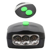 Corno per faro per mountain bike Torcia a LED Corno elettrico per bicicletta, con luce, Electric Horn with Light