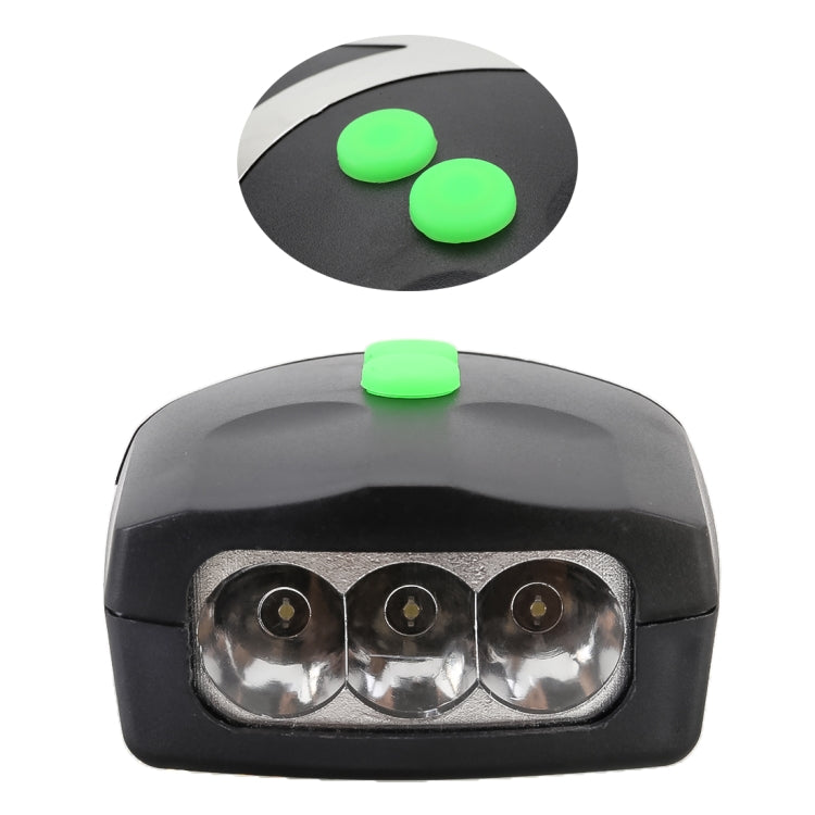 Corno per faro per mountain bike Torcia a LED Corno elettrico per bicicletta, con luce, Electric Horn with Light