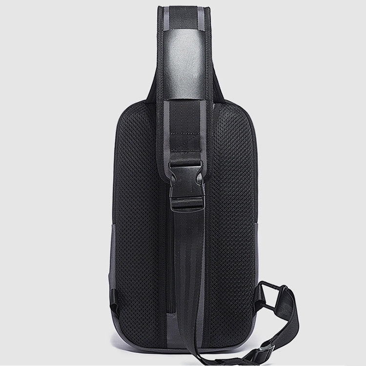 BANGE Borsa da petto USB di sicurezza da uomo Borsa a tracolla portatile da esterno, Shoulder Bag, Outdoor Shoulder Bag