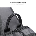 BANGE Borsa da petto USB di sicurezza da uomo Borsa a tracolla portatile da esterno, Shoulder Bag, Outdoor Shoulder Bag
