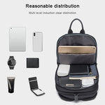 BANGE Borsa a tracolla casual alla moda Borsa da petto USB per esterni, USB Chest Bag