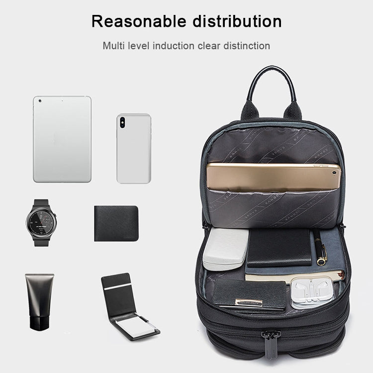 BANGE Borsa a tracolla casual alla moda Borsa da petto USB per esterni, USB Chest Bag