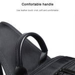 BANGE Borsa a tracolla casual alla moda Borsa da petto USB per esterni, USB Chest Bag