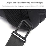 BANGE Borsa a tracolla casual alla moda Borsa da petto USB per esterni, USB Chest Bag