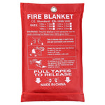 Tenda per estintori di protezione di sicurezza per ricovero per coperta antincendio di sopravvivenza di emergenza, dimensioni: 1,8 × 1,8 m, Size: 1.8×1.8m