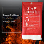Tenda per estintori di protezione di sicurezza per ricovero per coperta antincendio di sopravvivenza di emergenza, dimensioni: 1,8 × 1,8 m, Size: 1.8×1.8m