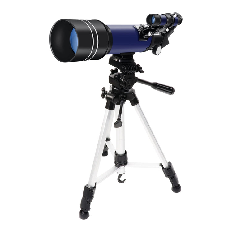 Telescopio astronomico ad alta definizione WR852 16x/66x70 con treppiede, 66x70 Blue