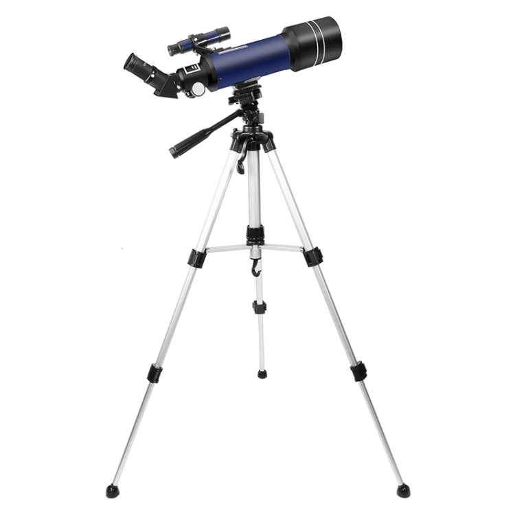 Telescopio astronomico ad alta definizione WR852 16x/66x70 con treppiede, 66x70 Blue