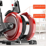 QM720 Attrezzatura per il fitness indoor intelligente per bicicletta da spinning ultra silenziosa, QM720