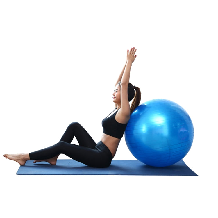 Palla da yoga grande antideflagrante ispessente Palla da fitness sportiva Palla da yoga incinta ambientale, diametro: 75 cm, 75cm(Pink), 75cm(Blue), 75cm(Purple)