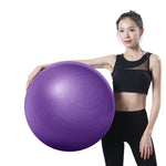 Palla da yoga grande antideflagrante ispessente Palla da fitness sportiva Palla da yoga incinta ambientale, diametro: 75 cm, 75cm(Pink), 75cm(Blue), 75cm(Purple)