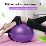 Palla da yoga grande antideflagrante ispessente Palla da fitness sportiva Palla da yoga incinta ambientale, diametro: 75 cm, 75cm(Pink), 75cm(Blue), 75cm(Purple)