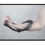 Dispositivo da polso per uomo, attrezzatura per il fitness, regolabile per la casa, professionale, per allenamento, badminton, esercizi, impugnature da polso, Wrist Grips Red