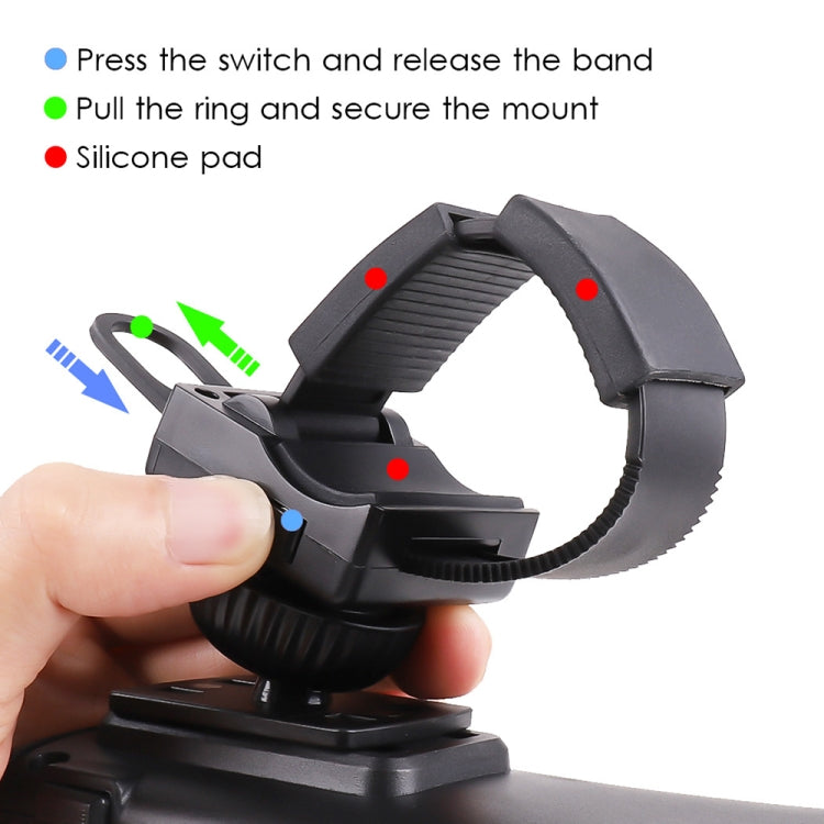 GB0132 Supporto per telefono da bicicletta per dispositivo da 4-10,5 pollici, GB0132