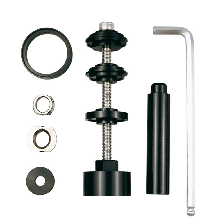 BIKERSAY BT040S3 Set di strumenti di rimozione per installazione statica con staffa per asse a pressione per bicicletta, edizione semplice, BT040S3