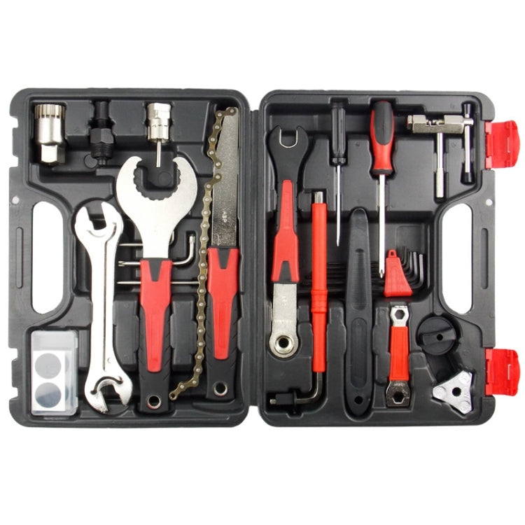 BIKERSAY BT001B Set di cassette degli attrezzi per bicicletta Kit di attrezzi per riparazione mountain bike, BT001B