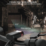BG-1901 Attrezzatura da ciclismo multifunzione con altoparlante di ricarica USB per bicicletta, lampada anteriore, BD001