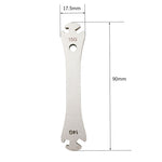 BIKERSAY BT025S Chiave per raggi per bicicletta in acciaio inossidabile, BT025S