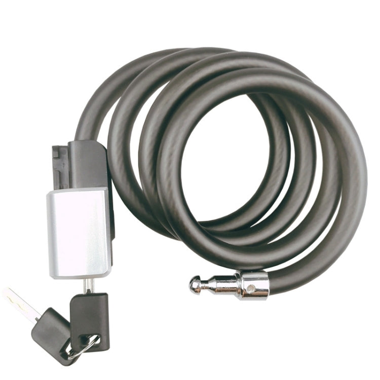 BIKERSAY BK011 Lucchetto per chiave per bicicletta Lucchetto antifurto portatile Lucchetto con cavo in acciaio con telaio di bloccaggio, BIKERSAY BK011