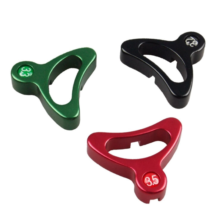 BIKERSAY BK033 Strumento di riparazione della chiave per raggi della bicicletta Chiave di regolazione del capezzolo del raggio della ruota in lega di alluminio