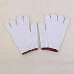 Guanti in filato di cotone con protezione traspirante e resistente all'usura da 12 paia, 12 Pairs