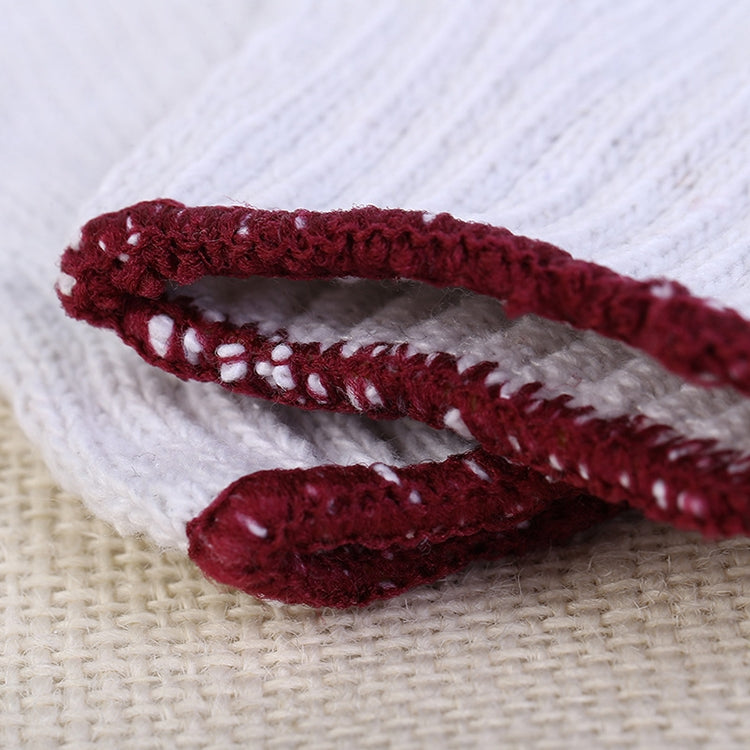Guanti in filato di cotone con protezione traspirante e resistente all'usura da 12 paia, 12 Pairs