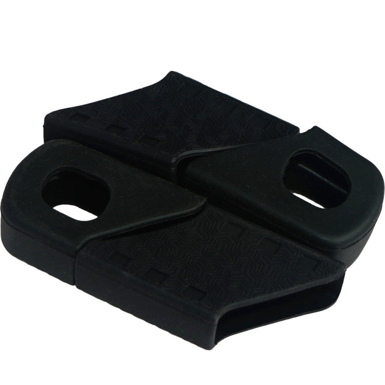 BIKERSAY CP001 Manicotto del braccio in silicone per copertura pedivella per bicicletta