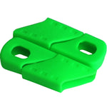 BIKERSAY CP001 Manicotto del braccio in silicone per copertura pedivella per bicicletta