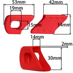 BIKERSAY CP001 Manicotto del braccio in silicone per copertura pedivella per bicicletta