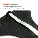 Custodia protettiva per dita sportive con protezione per distorsione del polso e pollice in acciaio a molla, Steel Thumb Case