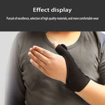 Custodia protettiva per dita sportive con protezione per distorsione del polso e pollice in acciaio a molla, Steel Thumb Case