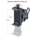 Supporto per cellulare girevole con supporto per manubrio per bicicletta per moto in PVC, Handlebar Holder B