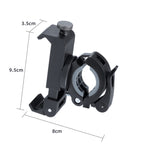 Supporto per cellulare girevole con supporto per manubrio per bicicletta per moto in PVC, Handlebar Holder B