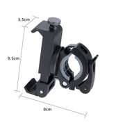 Supporto per cellulare girevole con supporto per manubrio per bicicletta per moto in PVC, Handlebar Holder B