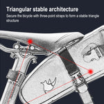 Borsa da sella per bicicletta completamente impermeabile Rhinowalk TF551 da 2,5 litri, TF551 2.5L