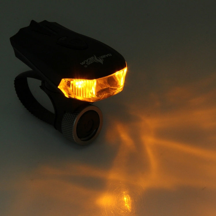 Fanale posteriore per bici a LED COB da 400LM, impermeabile, ricaricabile tramite USB, 5 modalità, luce gialla e bianca, Yellow & White Light Bike Taillight